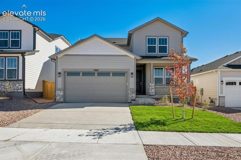 7907 Grey Bark Way, Colorado Springs, CO 80908 — exterior
