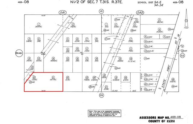 30000 Water Canyon Road, Mojave, CA 93501