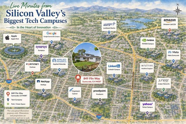 849 Flin Way, Sunnyvale, CA 94087