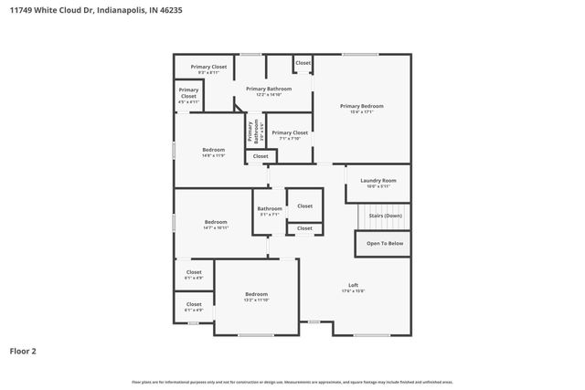 11749 White Cloud Drive, Indianapolis, IN 46235