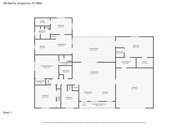 436 Ball Street, Grapevine, TX 76051