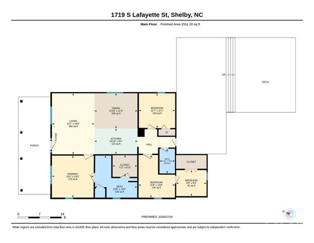 1719 S Lafayette Street, Shelby, NC 28152