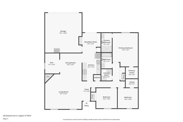 526 Shadowcrest Lane, Coppell, TX 75019