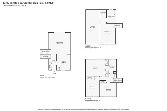 17720 WINSTON Drive, Country Club Hills, IL 60478