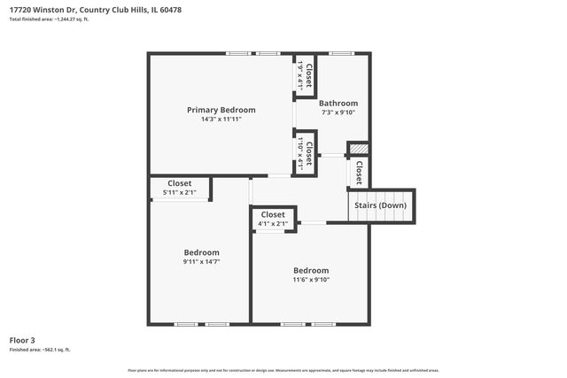 17720 WINSTON Drive, Country Club Hills, IL 60478