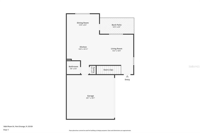 1664 PHAM DRIVE, Port Orange, FL 32129