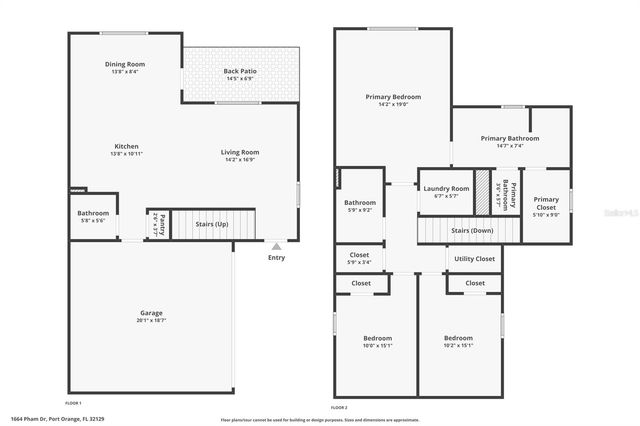 1664 PHAM DRIVE, Port Orange, FL 32129