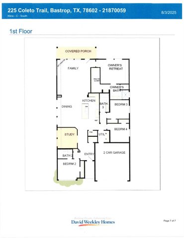 225 Coleto TRL, Bastrop, TX 78602