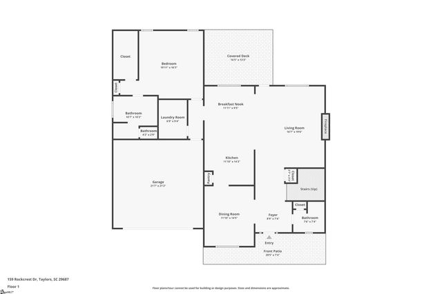 159 Rockcrest Drive, Taylors, SC 29687