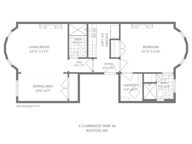 4 Claremont Park 3, Boston, MA 02118