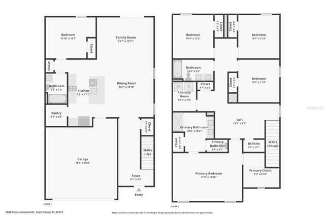 2945 ELIO HAMMOCK DR, Harmony, FL 34773