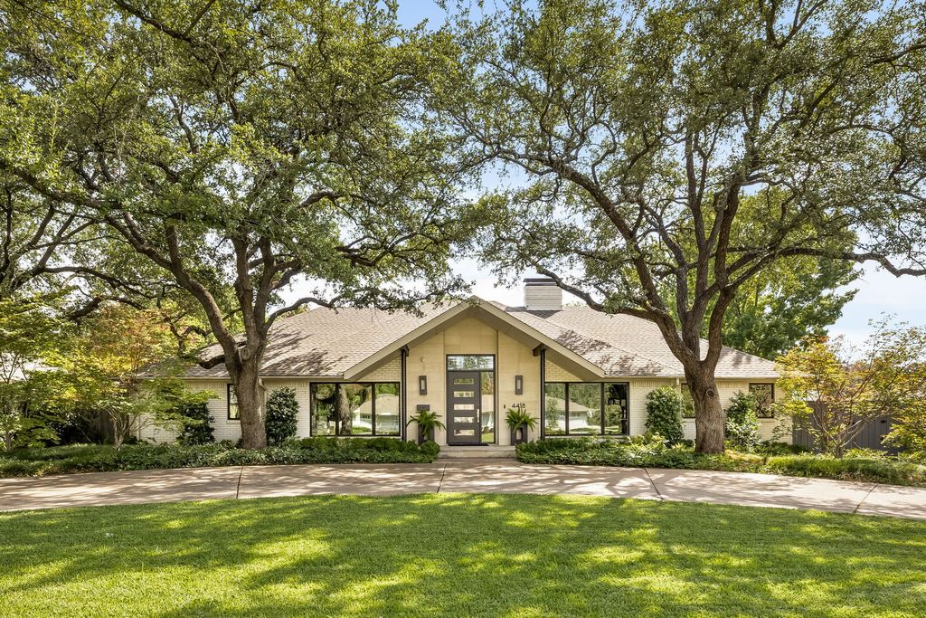 4418 Crooked Lane, Dallas, TX 75229 — exterior