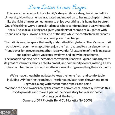 579 Picketts Bend Court, Marietta, GA 30008
