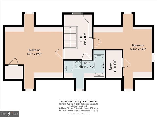 507 E MURDOCH RD, Philadelphia, PA 19119