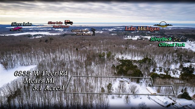 6835 W Deer Road, Mears, MI 49436