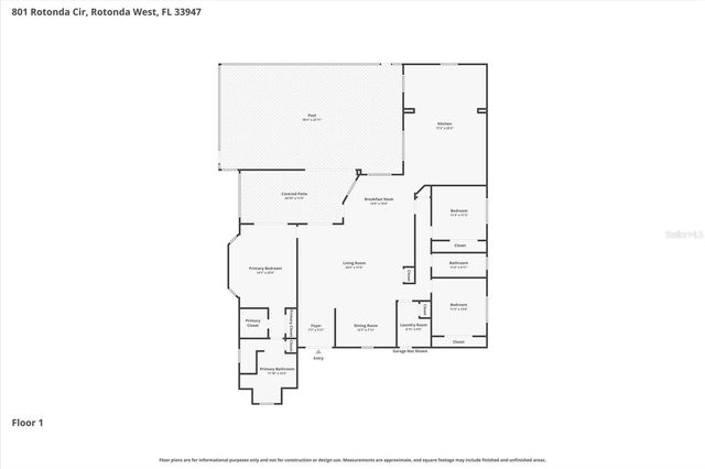 801 ROTONDA CIRCLE, Rotonda West, FL 33947