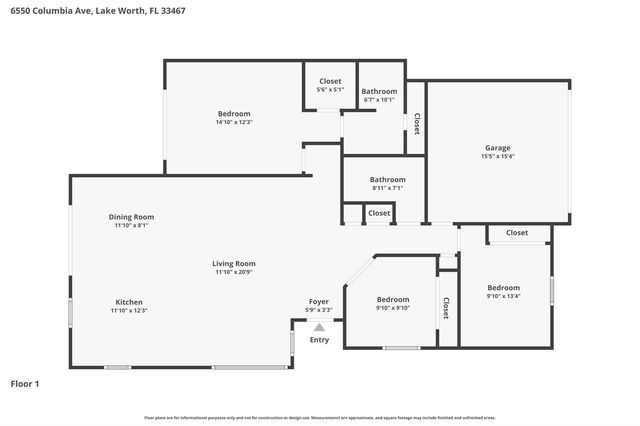 6550 Columbia Avenue, Lake Worth, FL 33467