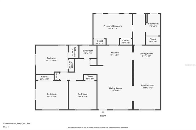 4721 W IOWA AVENUE, Tampa, FL 33616