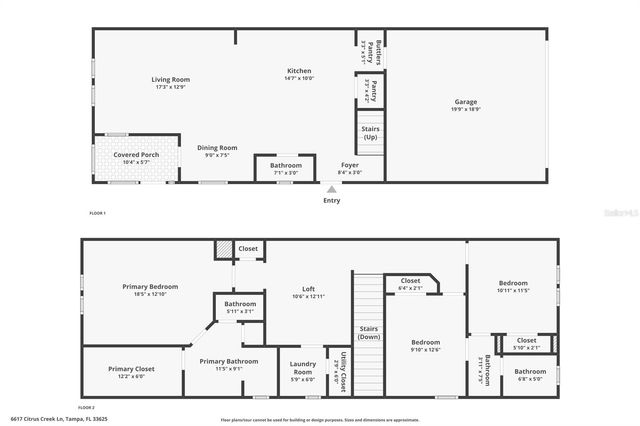 6617 CITRUS CREEK LANE, Tampa, FL 33625