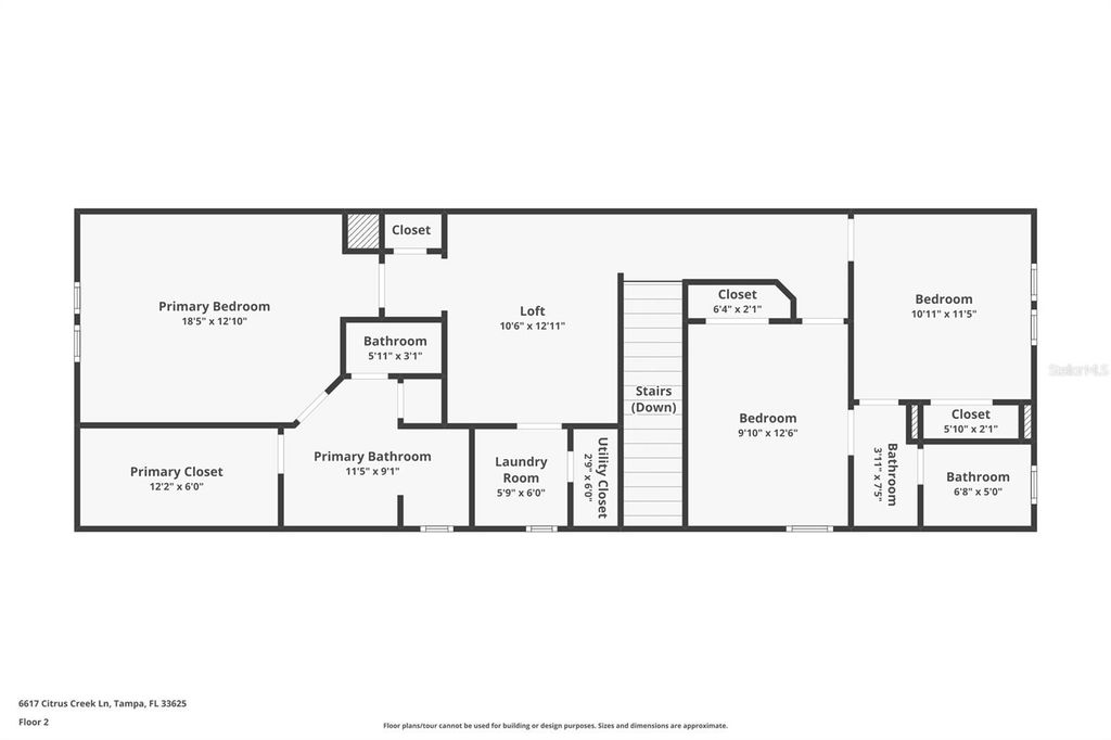 Image 51 of property listing at 6617 CITRUS CREEK LANE, Tampa, FL 33625