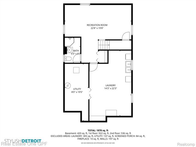 1488 Roslyn Road, Grosse Pointe Woods, MI 48236