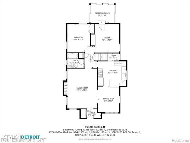 1488 Roslyn Road, Grosse Pointe Woods, MI 48236