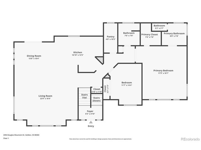 2294 Douglas Mountain Dr, Golden, CO 80403