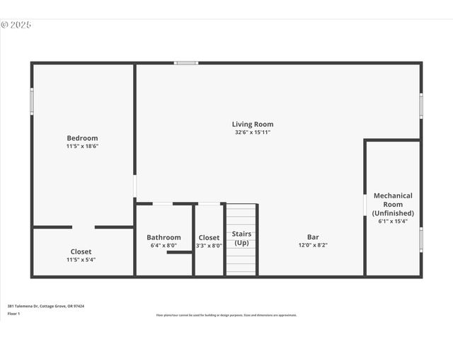 381 TALEMENA Dr, Cottage Grove, OR 97424