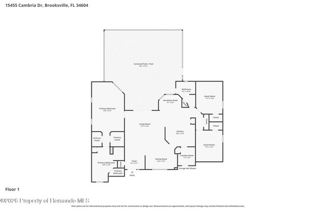 15455 Cambria Drive, Brooksville, FL 34604