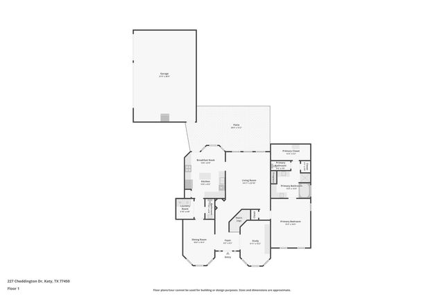 227 Cheddington Drive, Katy, TX 77450