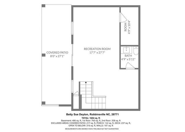 153 Betty Sue Deyton Road, Robbinsville, NC 28771
