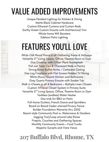 207 Buffalo Boulevard, Rhome, TX 76078