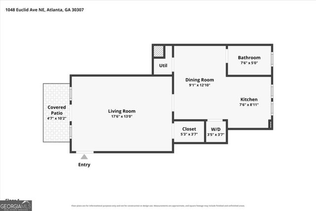 1048 Euclid Avenue NE B2, Atlanta, GA 30307