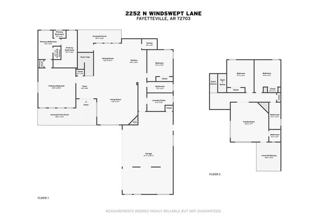2252 N Windswept Lane, Fayetteville, AR 72703