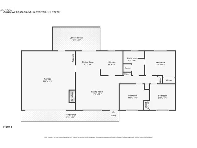 20070 Sw CASCADIA St, Beaverton, OR 97078