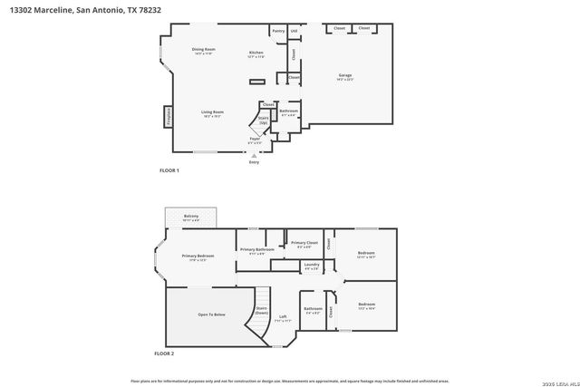 13302 Marceline Dr, San Antonio, TX 78232