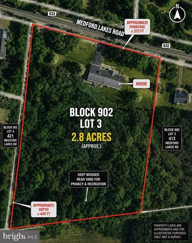 417 MEDFORD LAKES RD, Tabernacle, NJ 08088
