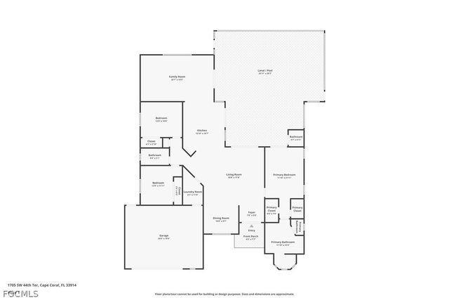 1705 SW 44th TER, Cape Coral, FL 33914