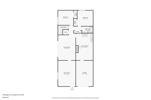 428 Ridge AVENUE, Burlington, WI 53105
