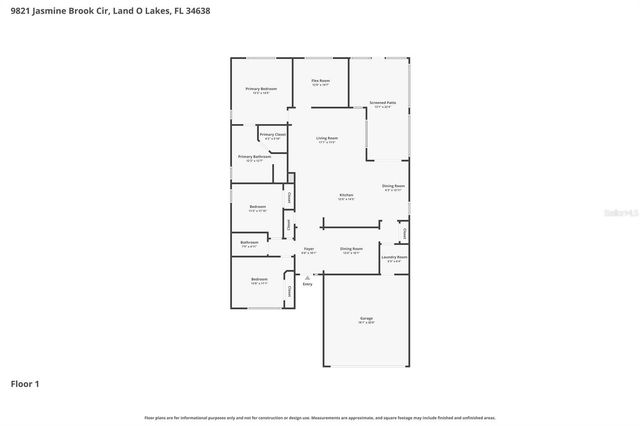 9821 JASMINE BROOK CIRCLE, Land O Lakes, FL 34638