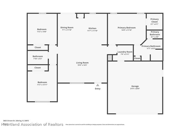 3825 Citroen Drive, Sebring, FL 33872