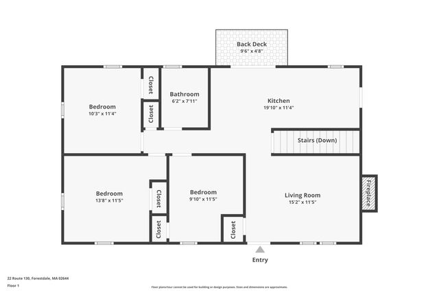 22 Route 130, Forestdale, MA 02644