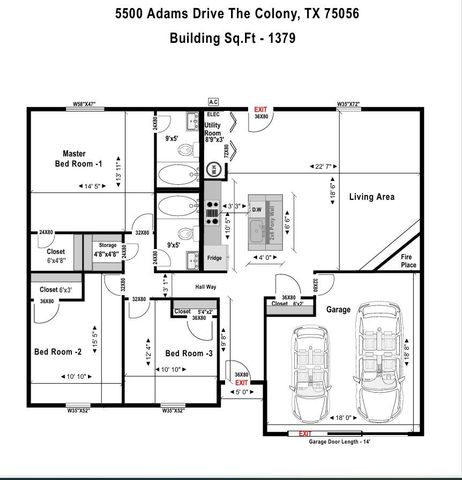 5500 Adams Drive, The Colony, TX 75056