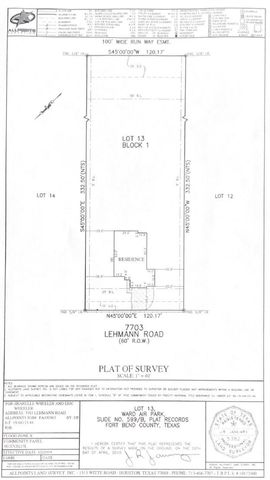 7703 Lehman Road, Beasley, TX 77417