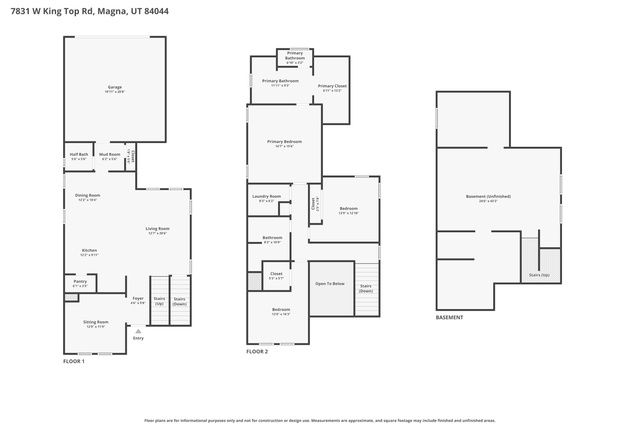 7831 W KING TOP RD, Magna, UT 84044