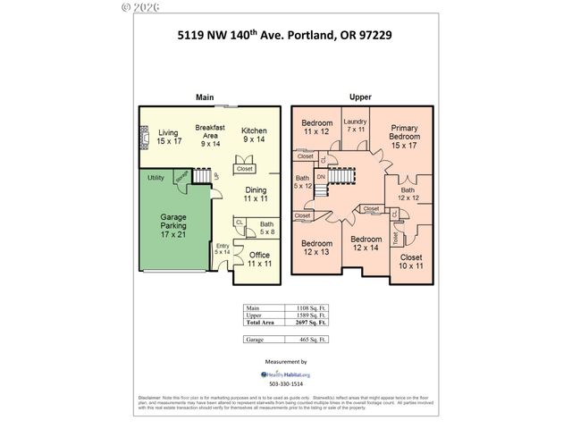 5119 Nw 140TH Ave, Portland, OR 97229
