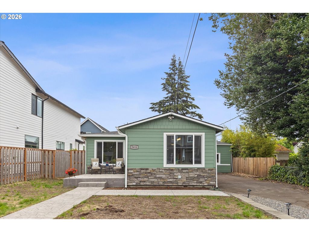 5416 Se KNAPP St, Portland, OR 97206