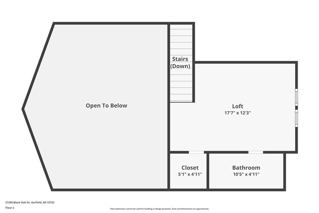 21299 Black Oak Drive, Garfield, AR 72732