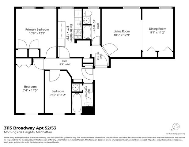 3115 Broadway Apt 52, New York City, NY 10027