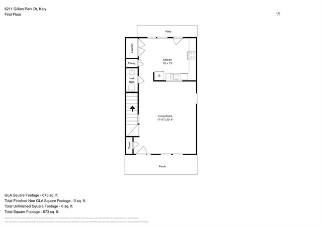 6211 Gillian Park Drive, Katy, TX 77449